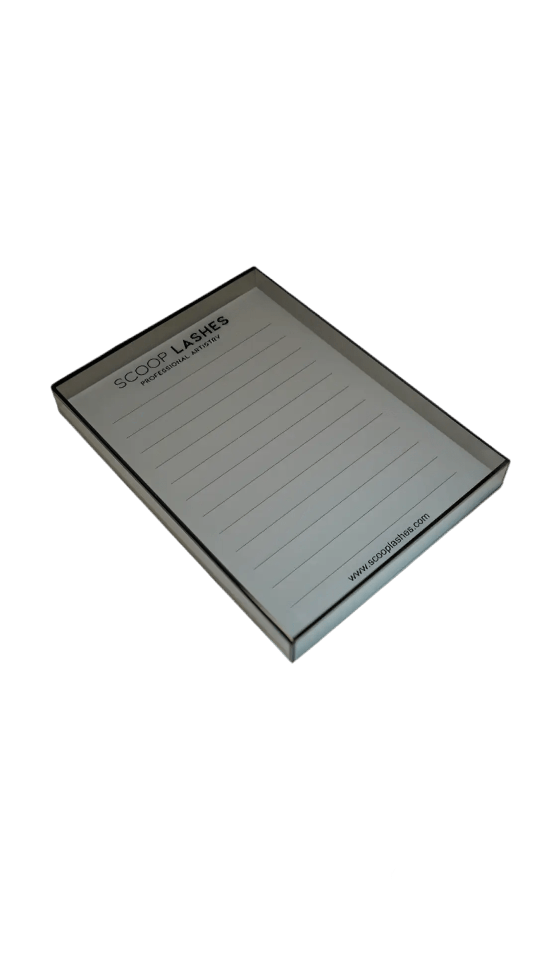 Akryl plade str XL for premades & andre vipper - SCOOP LASH