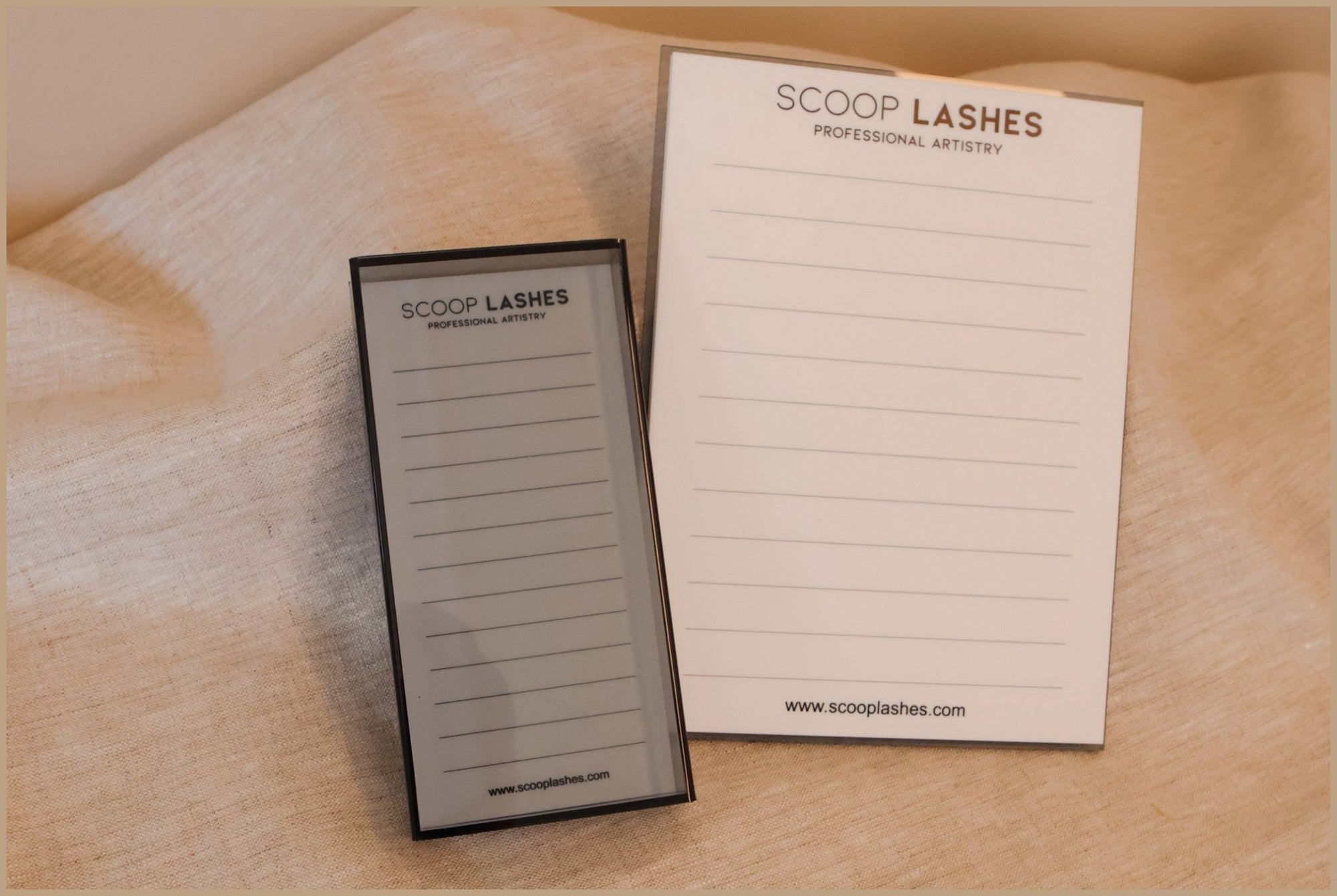 Akryl plade str XL for premades & andre vipper - Lash School DK ApS