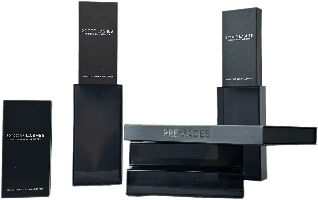 MIX - Premades XL Box - 7mm - 14mm - SCOOP LASH