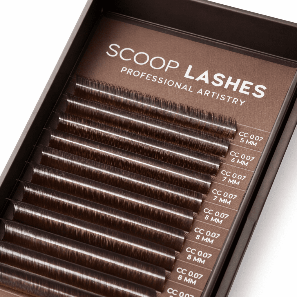 Scoop Lash Pro Mix bakke – Mocha Dark Brown - SCOOP LASH