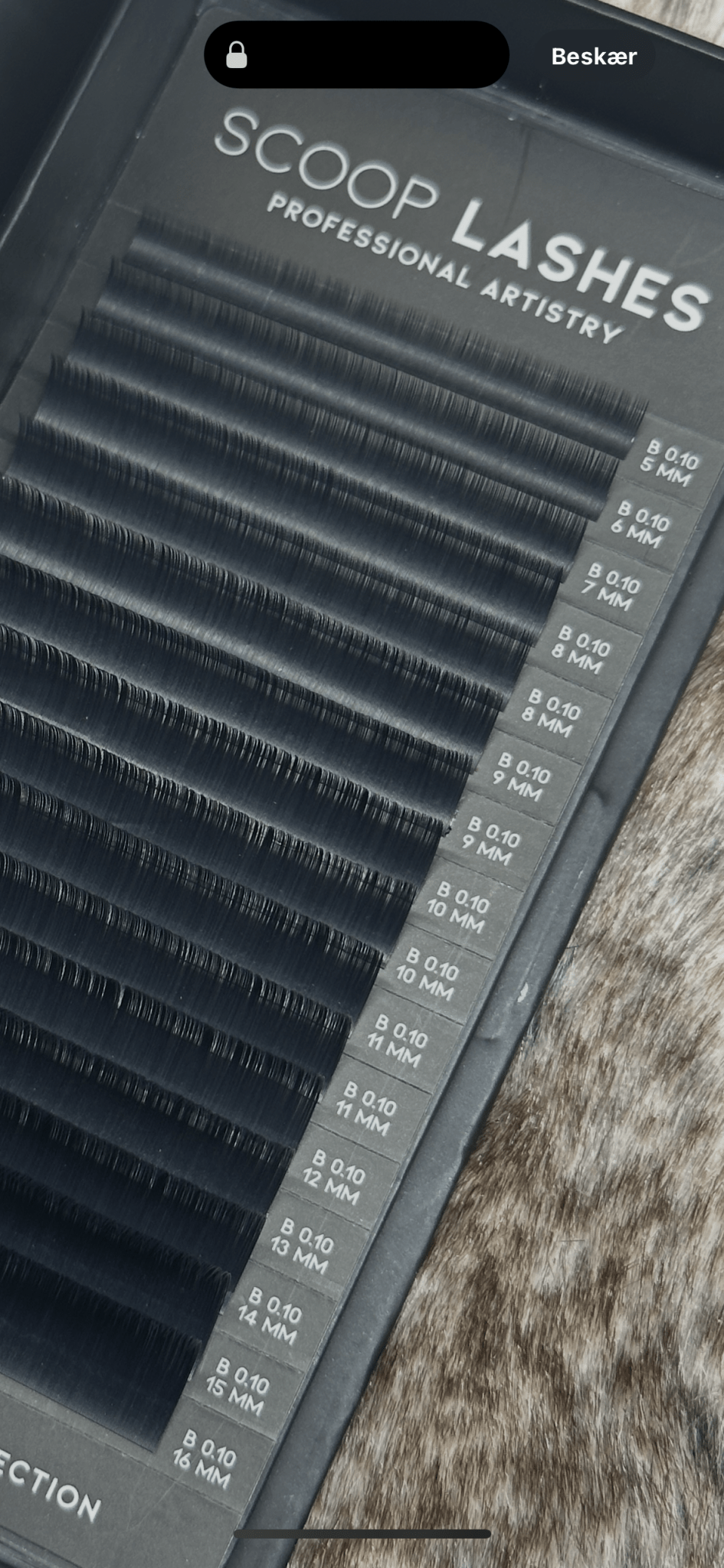 Single bakke Onyx Black - SCOOP LASH