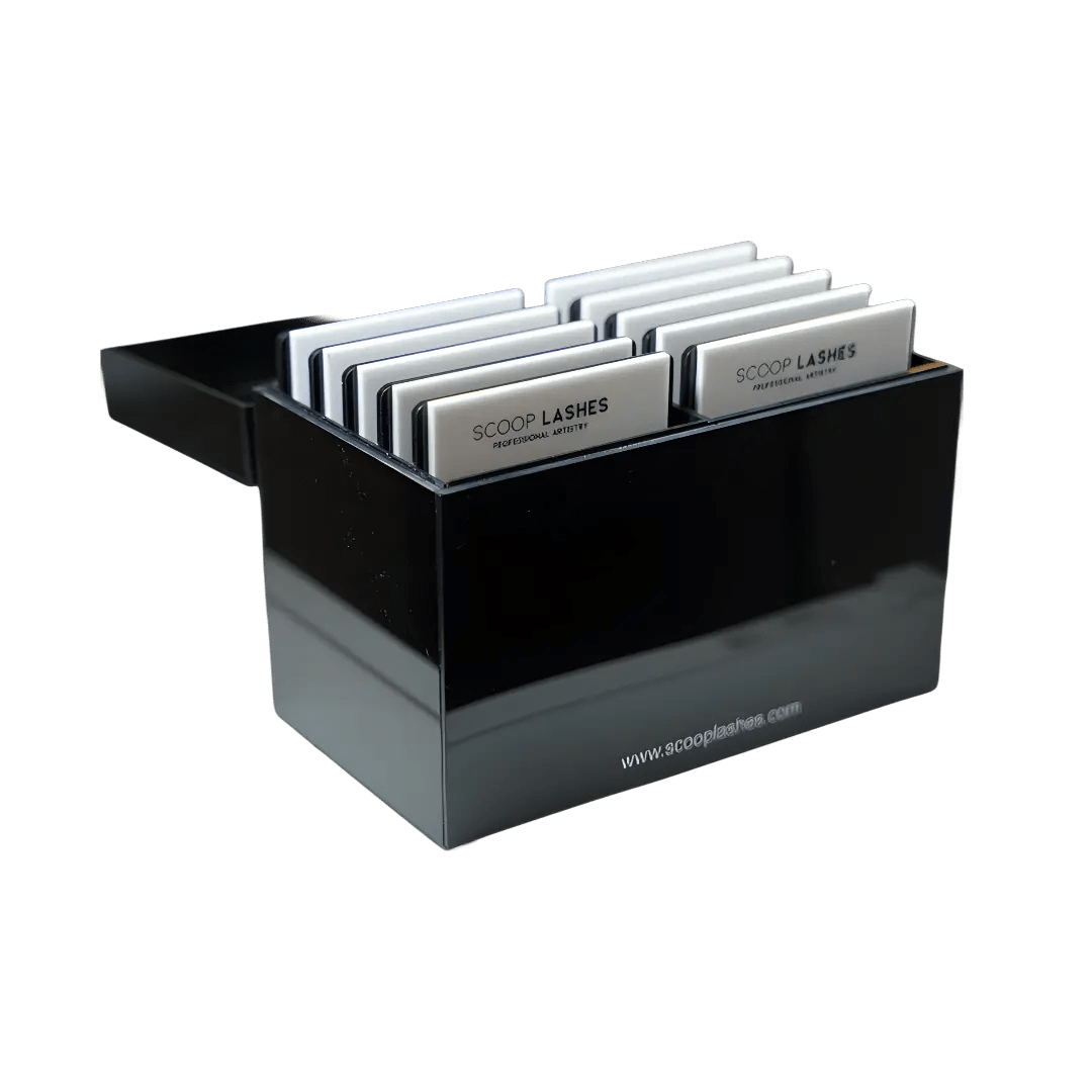 Vippe opbevaring akryl box - SCOOP LASH