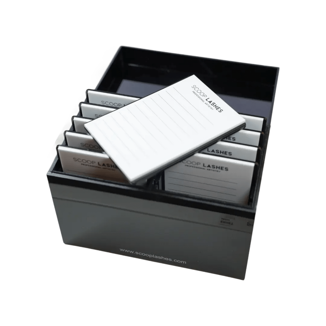 Vippe opbevaring akryl box - SCOOP LASH